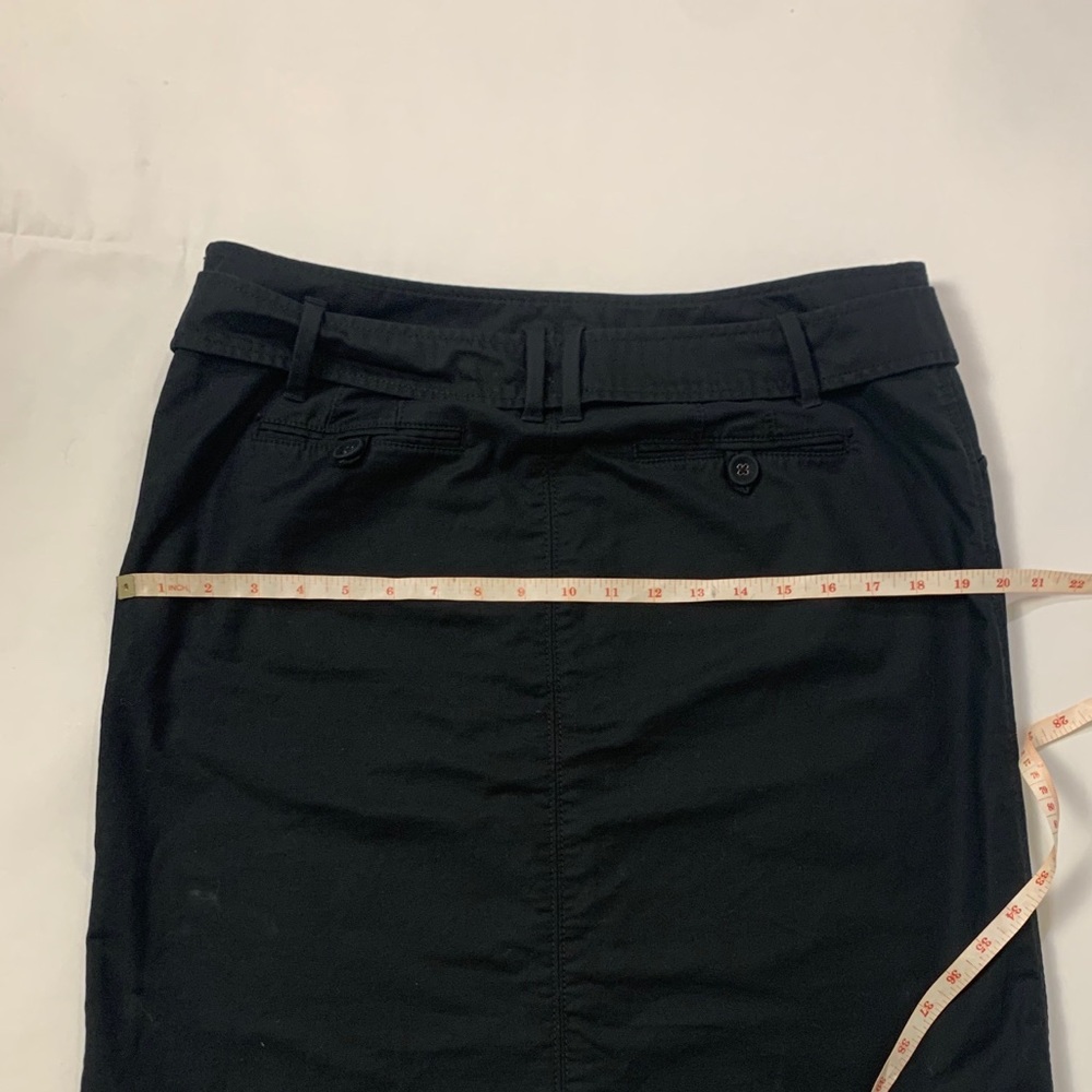 Ann Taylor 12 Women's Pencil Career Skirt Black - Picture 5 of 9